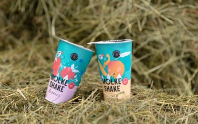 Molke Shake: A high-protein drink made from Swiss whey
