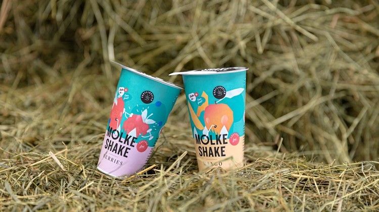 Molke Shake: A high-protein drink made from Swiss whey
