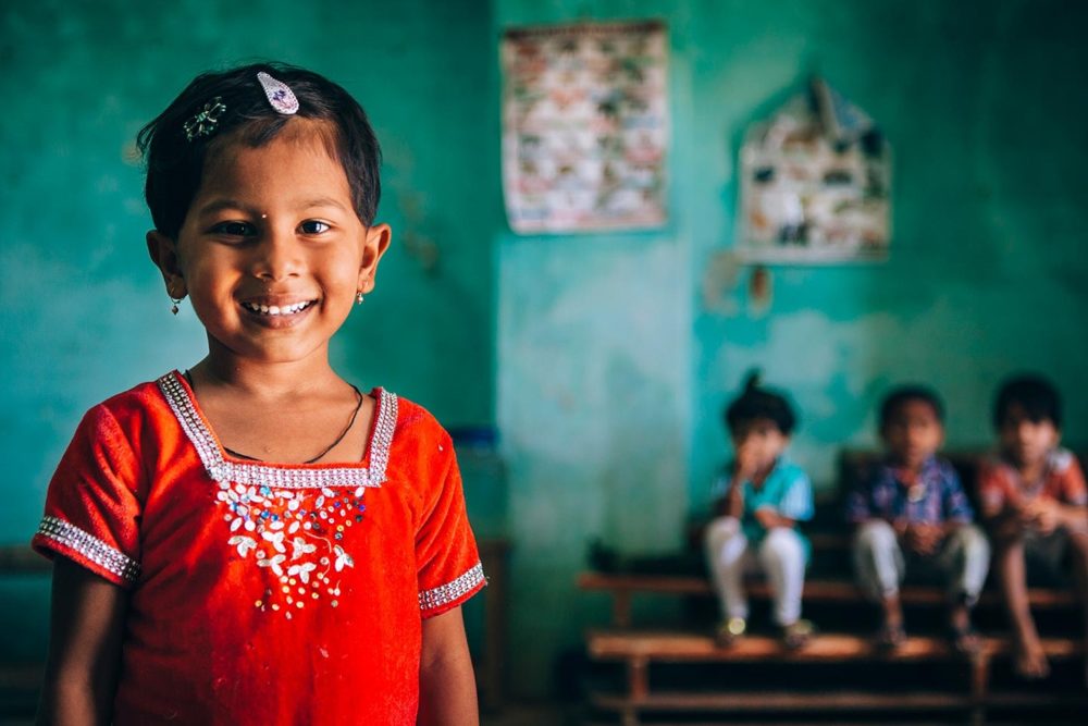 smiling girl