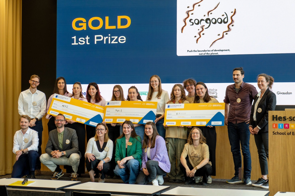 Swiss student innovators took the stage at Ecotrophelia Switzerland 2026